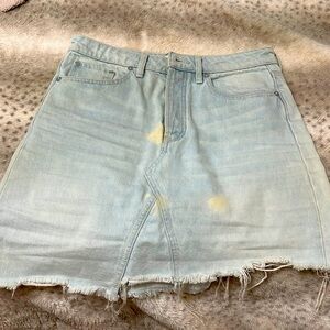 Free people Jean skirt